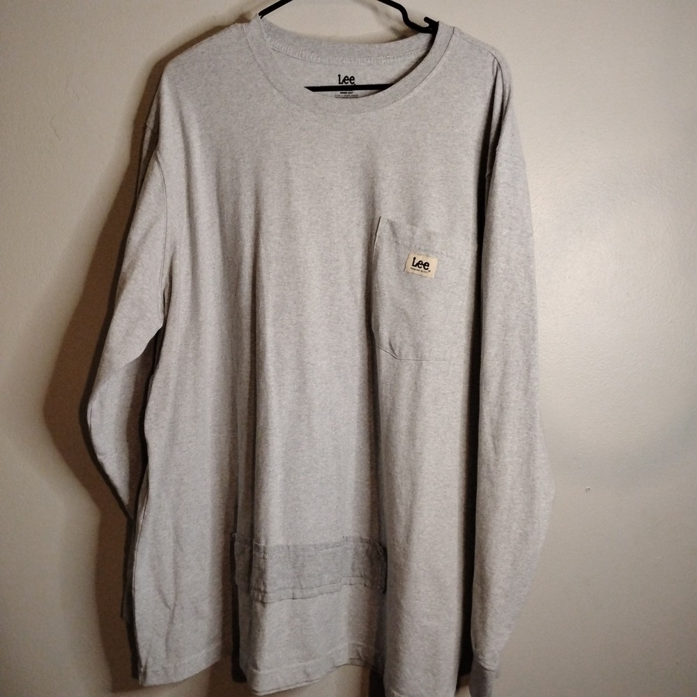 Lee Heavy Duty long Sleeve, Xxl Work Wear, Front Pocket,New Without Tags